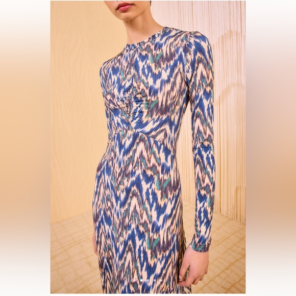 Ulla Johnson Naia Long sleeve Maxi Dress - Picture 3 of 5